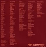 Abba - Super Trouper +2, inner sleeve back